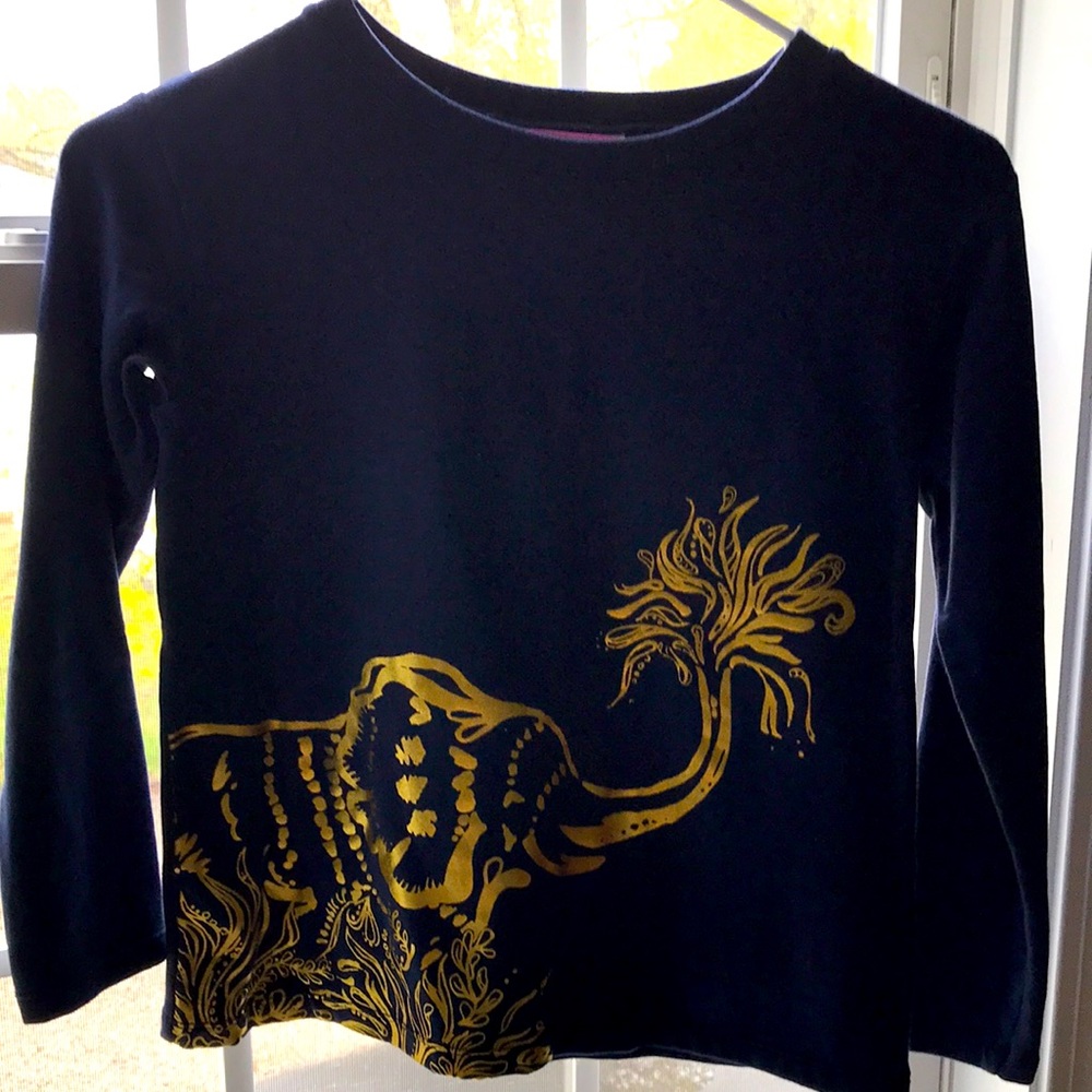 Lilly Pulitzer Elephant Top